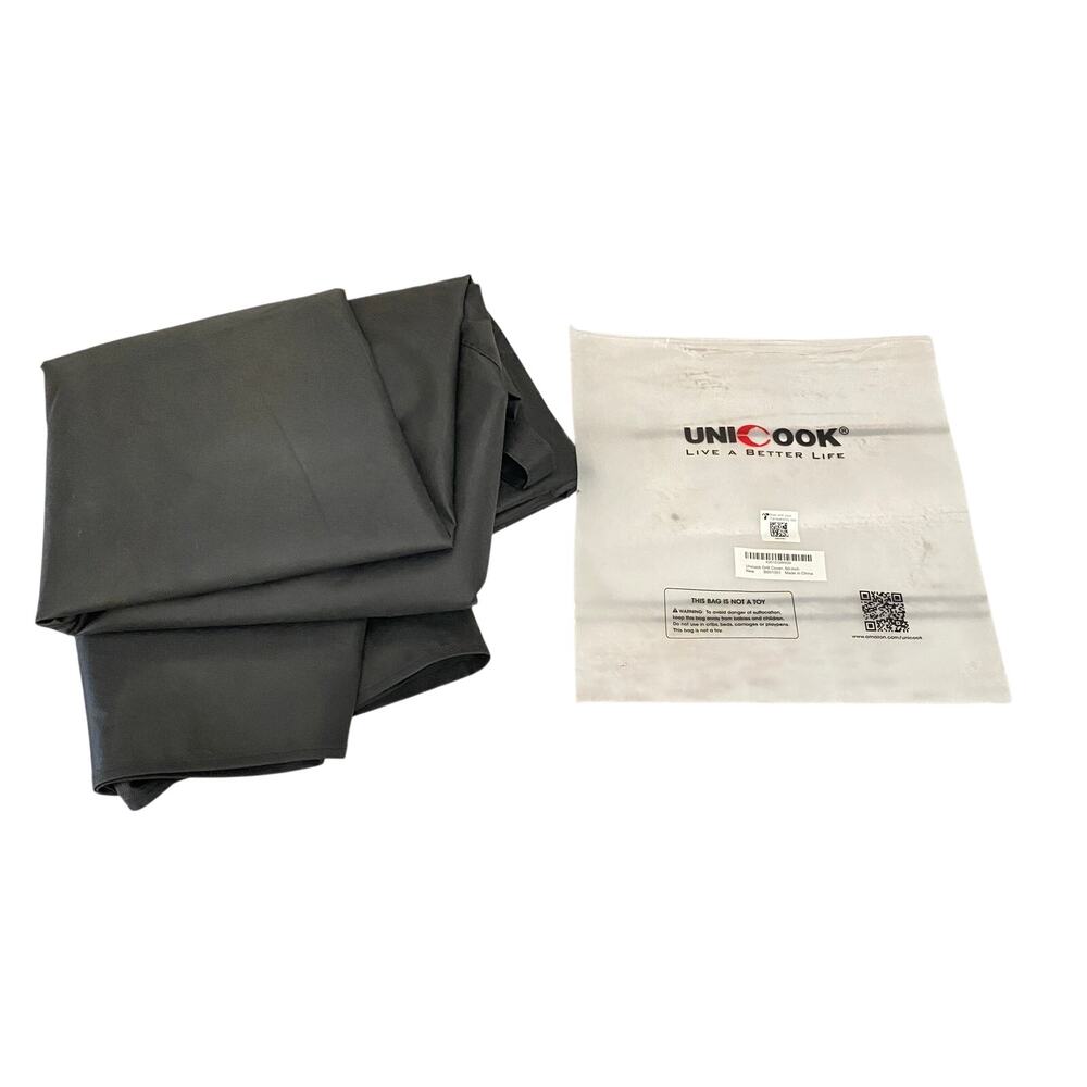 UNICOOK 50 INCH Grill Cover Heavy Duty Waterproof Weather Resistant BN01001